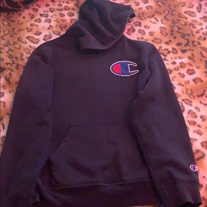 Oscar Vargas Champion hoodie